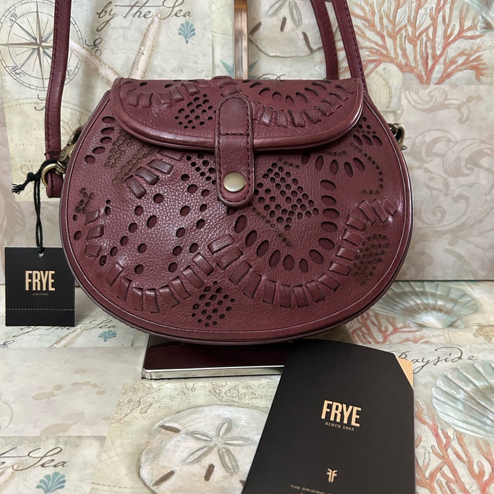 Frye Vivian Hard Leather Bag